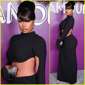 Megan Thee Stallion Wows in Cut-Out Dress at Glamour Women of the Year Awards 2021