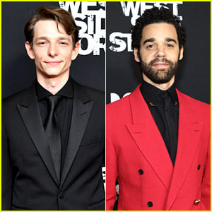 'West Side Story' Actors Mike Faist & David Alvarez Suit Up at NYC Premiere!