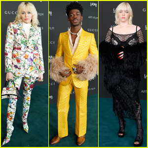 Miley Cyrus, Lil Nas X, & Billie Eilish Arrive in Style for the LACMA Gala 2021