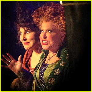 Bette Midler, Sarah Jessica Parker, & Kathy Najimy Film 'Hocus Pocus 2' as Their Fan Favorite Characters - New Set Pics!