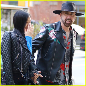 Nicolas Cage & Wife Riko Shibata Spotted Making a Unique Purchase While Shopping in NYC