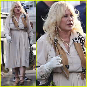 Patricia Arquette Gets Into Character on Set of Apple TV+ Series 'High Desert'