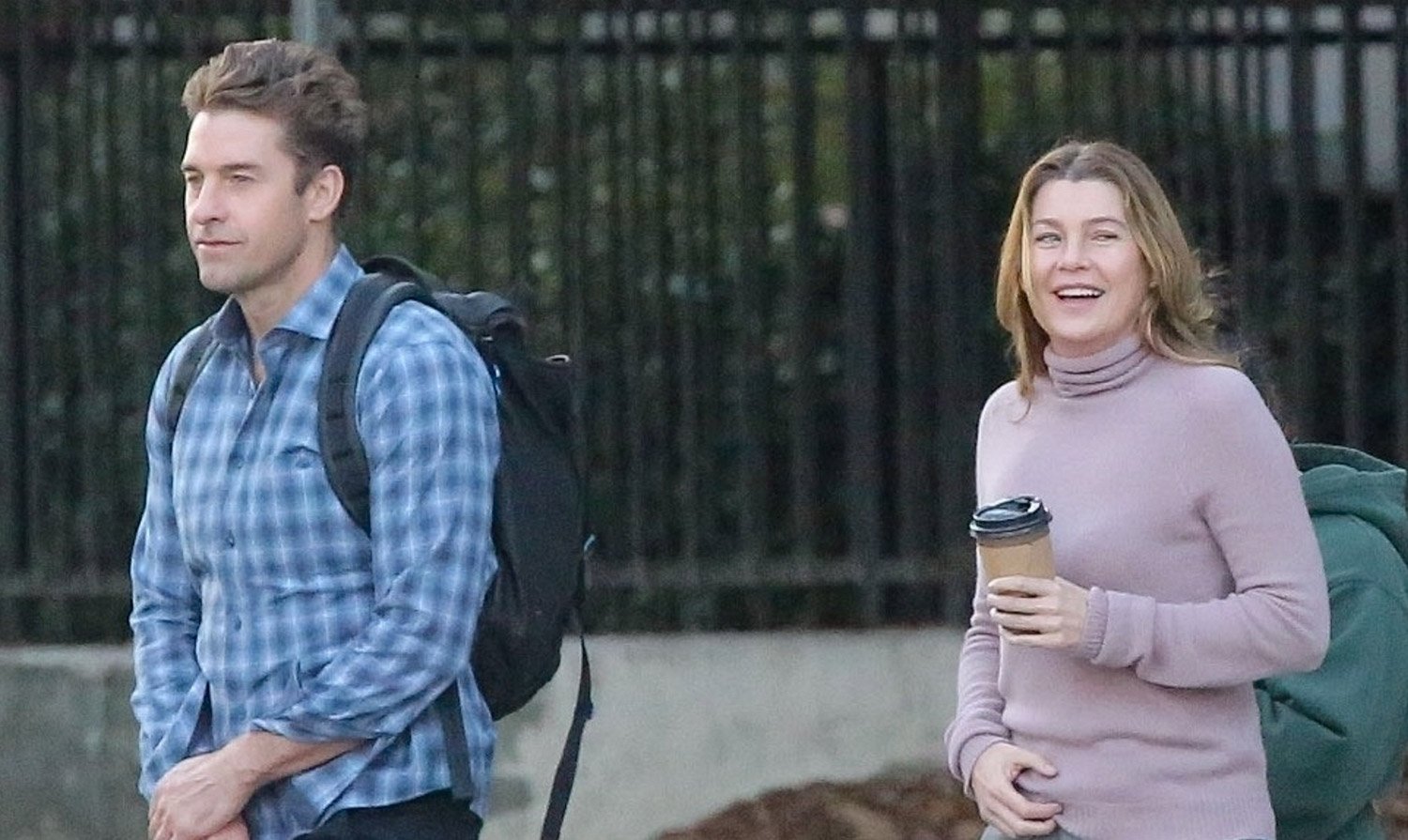 Ellen Pompeo Spotted Filming More ‘Grey’s Anatomy’ Scenes with Scott