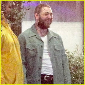 Post Malone Enjoys a Night Out With Friends in West Hollywood
