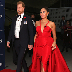 Prince Harry & Meghan Markle Make A Regal Arrival To Salute To Freedom Gala 2021