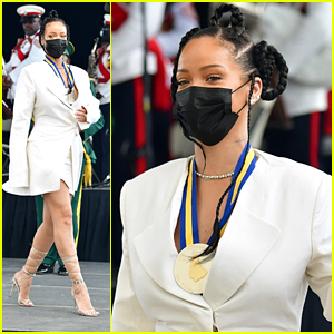 Rihanna Says She's 'Bajan To The Bone' After Being Awarded A Medal During Barbados National Honors Ceremony