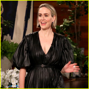 Sarah Paulson Is on Edge During 'Ellen' Appearance While Anticipating Another Scare - Watch!