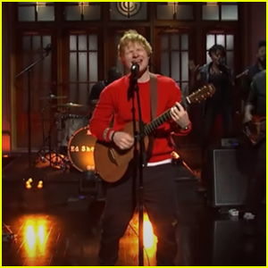 Ed Sheeran Performs 'Overpass Graffiti' & 'Shivers' on 'SNL'