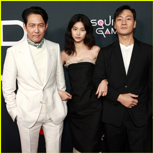 Jung Ho-yeon, Park Hae-soo & Lee Jung-jae Attend Special Screening of 'Squid Game' in LA