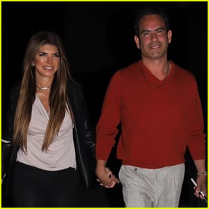 Teresa Giudice & Fiance Louie Ruelas Hold Hands During Night Out in New Jersey