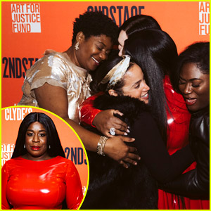 Uzo Aduba Reunites with 'Orange Is the New Black' Stars at Her Broadway Opening for 'Clyde's'