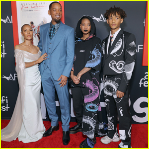 Will Smith Had His Family's Support at the 'King Richard' Premiere