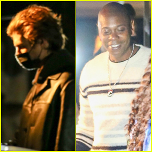 Andrew Garfield Checks Out Dave Chappelle's Comedy Show in West Hollywood