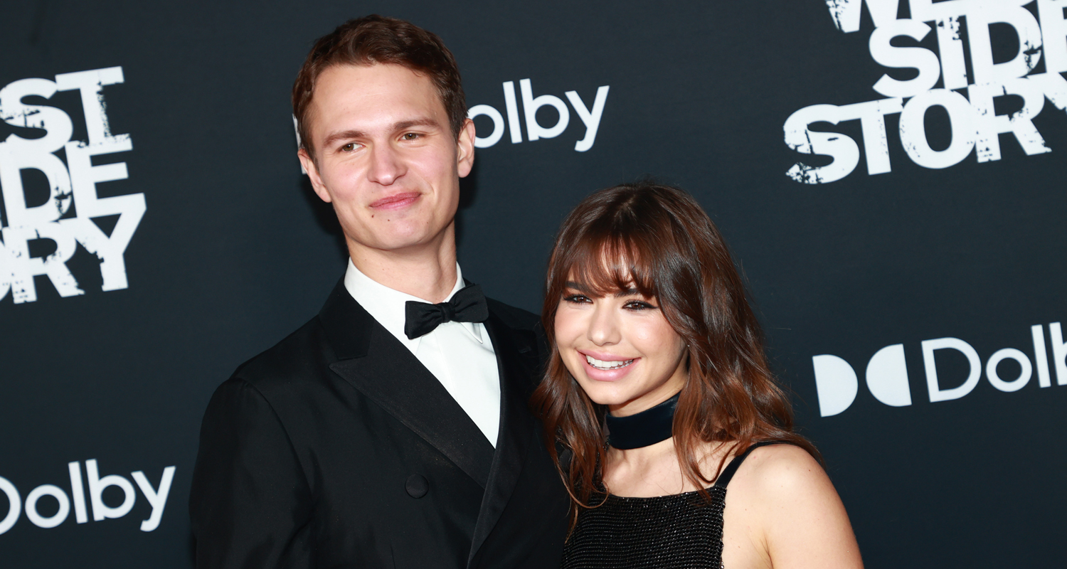 Ansel Elgort is Supported by Girlfriend Violetta Komyshan at ‘West Side