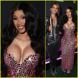 Cardi B Honors Halle Berry with People's Icon Award at People's Choice Awards 2021