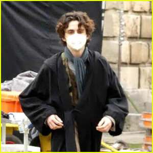 Timothee Chalamet Continues Filming 'Wonka' at Oxford University