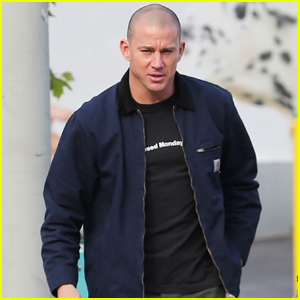 Channing Tatum Goes Shopping with a Friend in West Hollywood