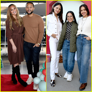 Chrissy Teigen & John Legend Join Jessica Alba & More Stars at Baby2Baby Holiday Party!