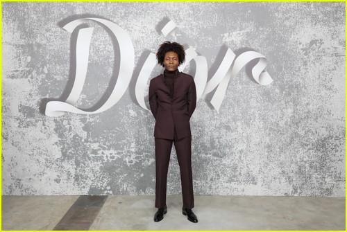 Benjamin Clementine at the Dior show