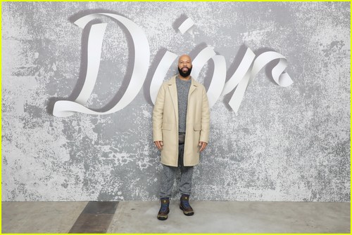 Common at the Dior show