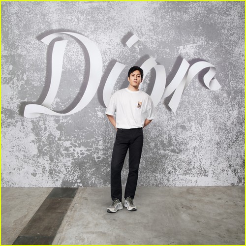 Elvis Han at the Dior show
