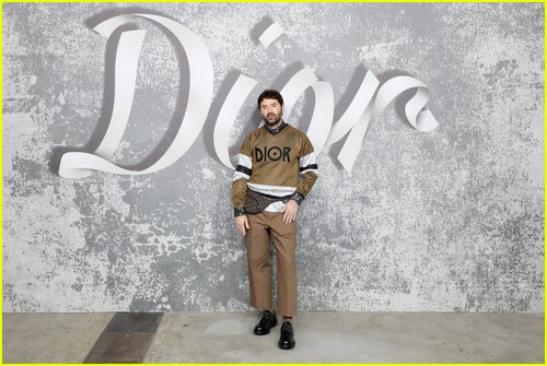 Nicolas Maury at the Dior show