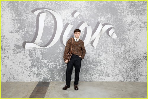Tom Daley at the Dior show