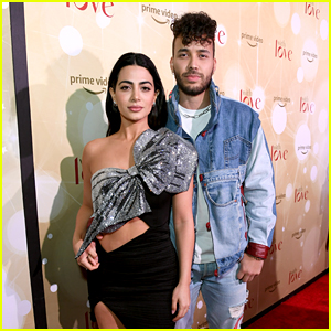 Prince Royce Supports Wife Emeraude Toubia at 'With Love' Red Carpet Premiere!