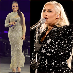 Jennifer Hudson & Christina Aguilera Give Incredible Performances at World AIDS Day Concert 2021
