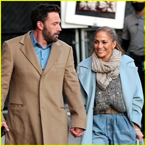Jennifer Lopez Joins Ben Affleck For 'Jimmy Kimmel Live!' Taping in LA
