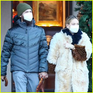 Kate Hudson & Fiance Danny Fujikawa Bundle Up for Afternoon of Shopping in Aspen