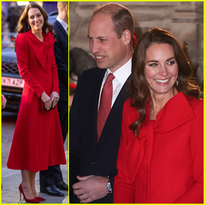 Duchess Kate Middleton & Prince William Attend Christmas Concert with the Royals