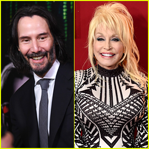 Keanu Reeves Dressed Up As Dolly Parton for Halloween!