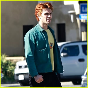 KJ Apa Spotted Getting Coffee with a Friend on New Year's Eve