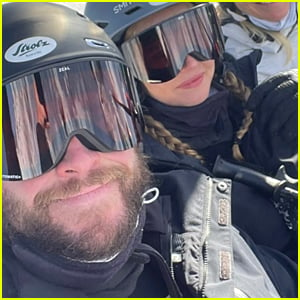 Liam Hemsworth Goes Skiing with Girlfriend Gabriella Brooks on Christmas - See Photos!