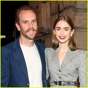 Lily Collins & Husband Charlie McDowell Share Photo from Their First Christmas as a Married Couple!