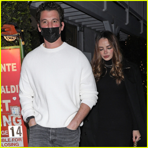 Miles Teller & Wife Keleigh Couple Up for Date Night in Santa Monica