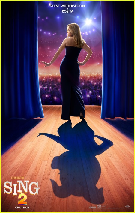 Reese Witherspoon as Rosita in Sing 2 movie poster