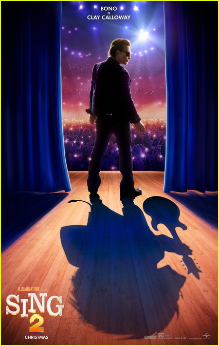 Bono as Clay Calloway in Sing 2 movie poster