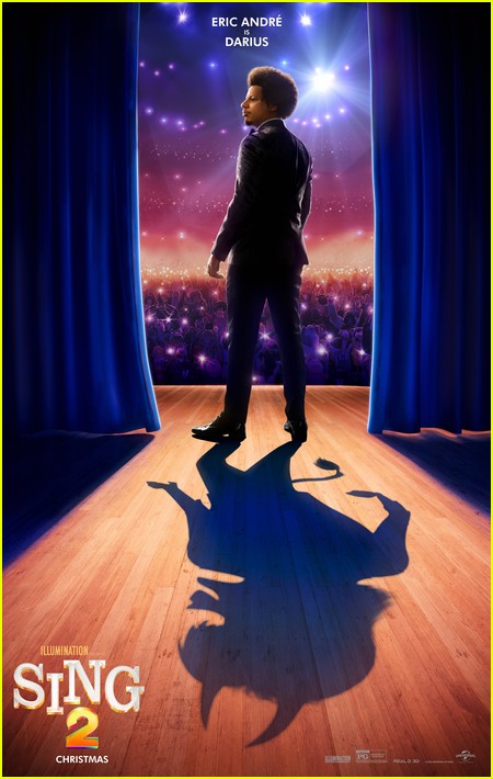 Eric Andre as Darius in Sing 2 movie poster
