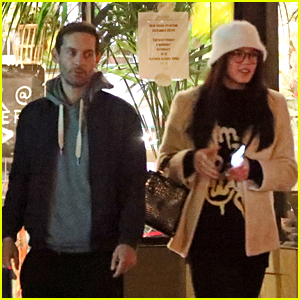 Tobey Maguire Spotted Out for Dinner with Mystery Woman on Spider-Man's Big Day
