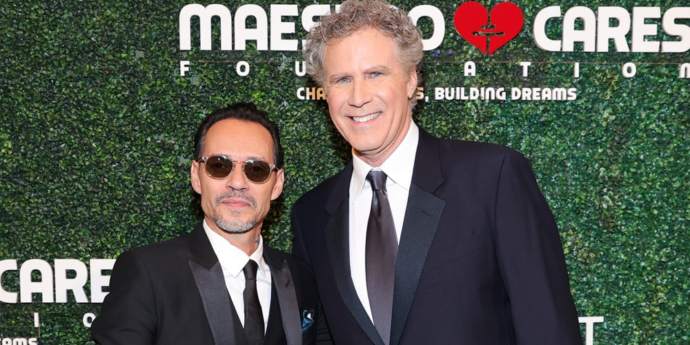 Will Ferrell Honored By Marc Anthony at Maestro Cares Gala 2021 | david ortiz, Guaynaa, Henry Cardenas, Jasmine Camacho-Quinn, Lele Pons, Marc Anthony, Will Ferrell - Vimarsana News