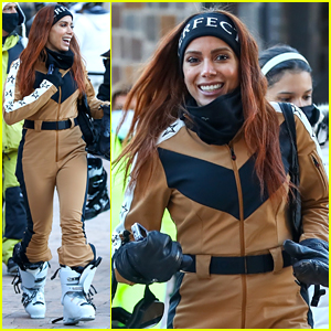 Anitta Hits The Slopes For New Year's Vacation Just Before Inking Global Publishing Deal