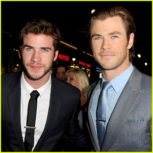 Chris Hemsworth Jokes Liam Hemsworth Needs to Get Into Shape By Posting a Chiseled Shirtless Photo