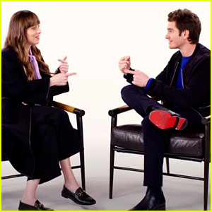 Dakota Johnson Remembers Andrew Garfield Asking Her Tons of Questions on 'The Social Network' Set