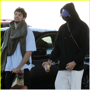 Jacob Elordi Meets Up with Noah Centineo for Afternoon Workout in WeHo