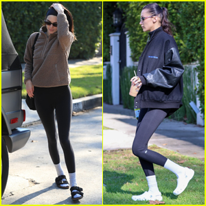 Kendall Jenner & Bella Hadid Hit Up Morning Pilates Class in West Hollywood