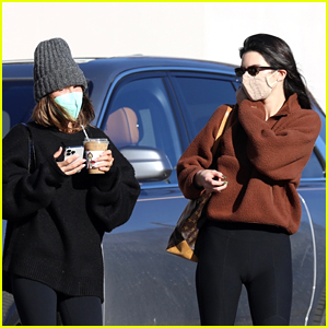 Kendall Jenner & Hailey Bieber Kick Off the New Year at Pilates Class