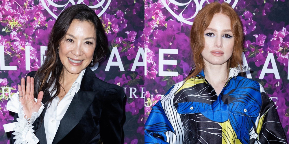 ‘Blood Origin’ Star Michelle Yeoh Joins Madelaine Petsch at Elie Saab