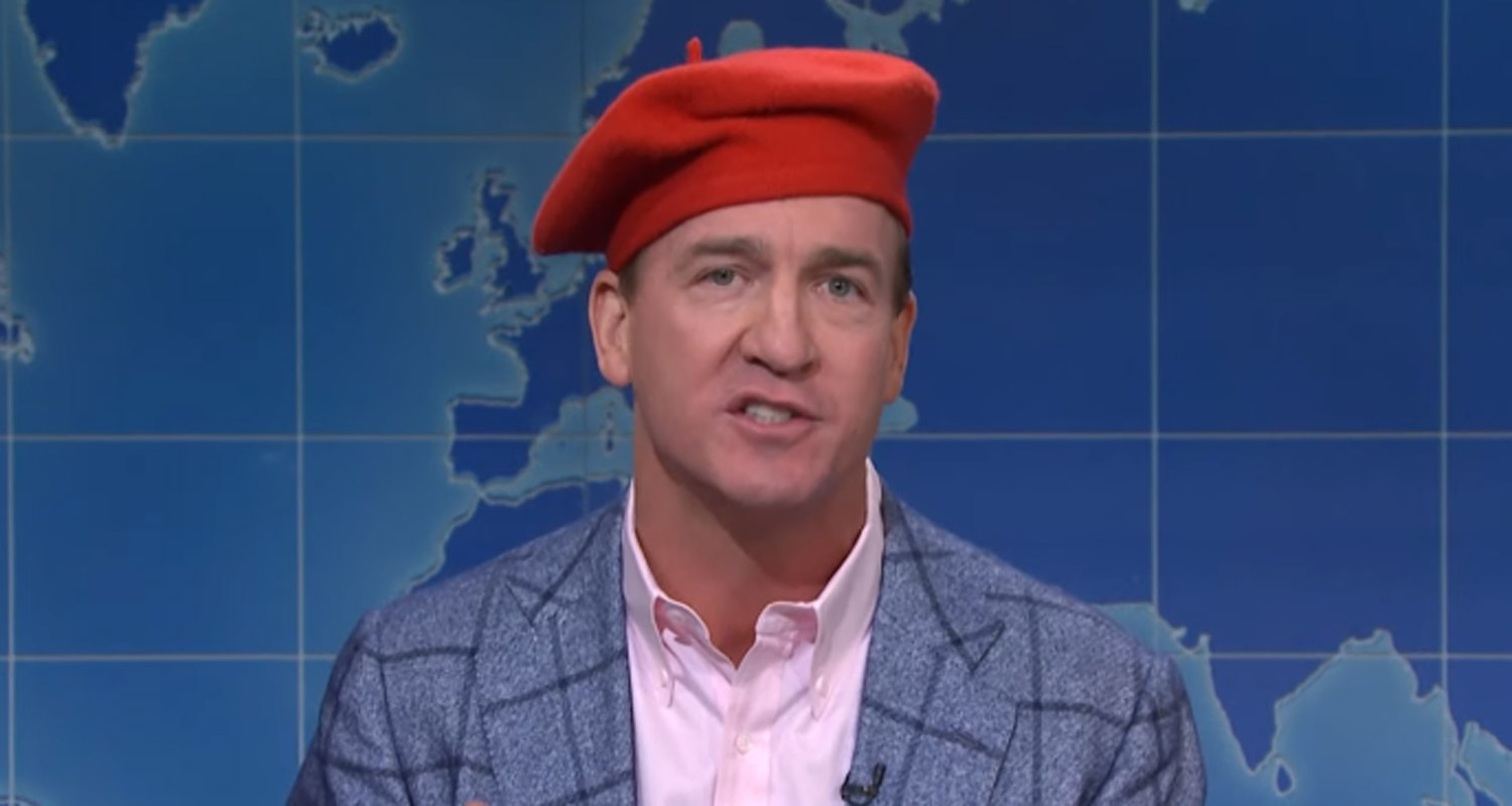 Peyton Manning Makes Surprise Appearance on ‘Saturday Night Live’ to